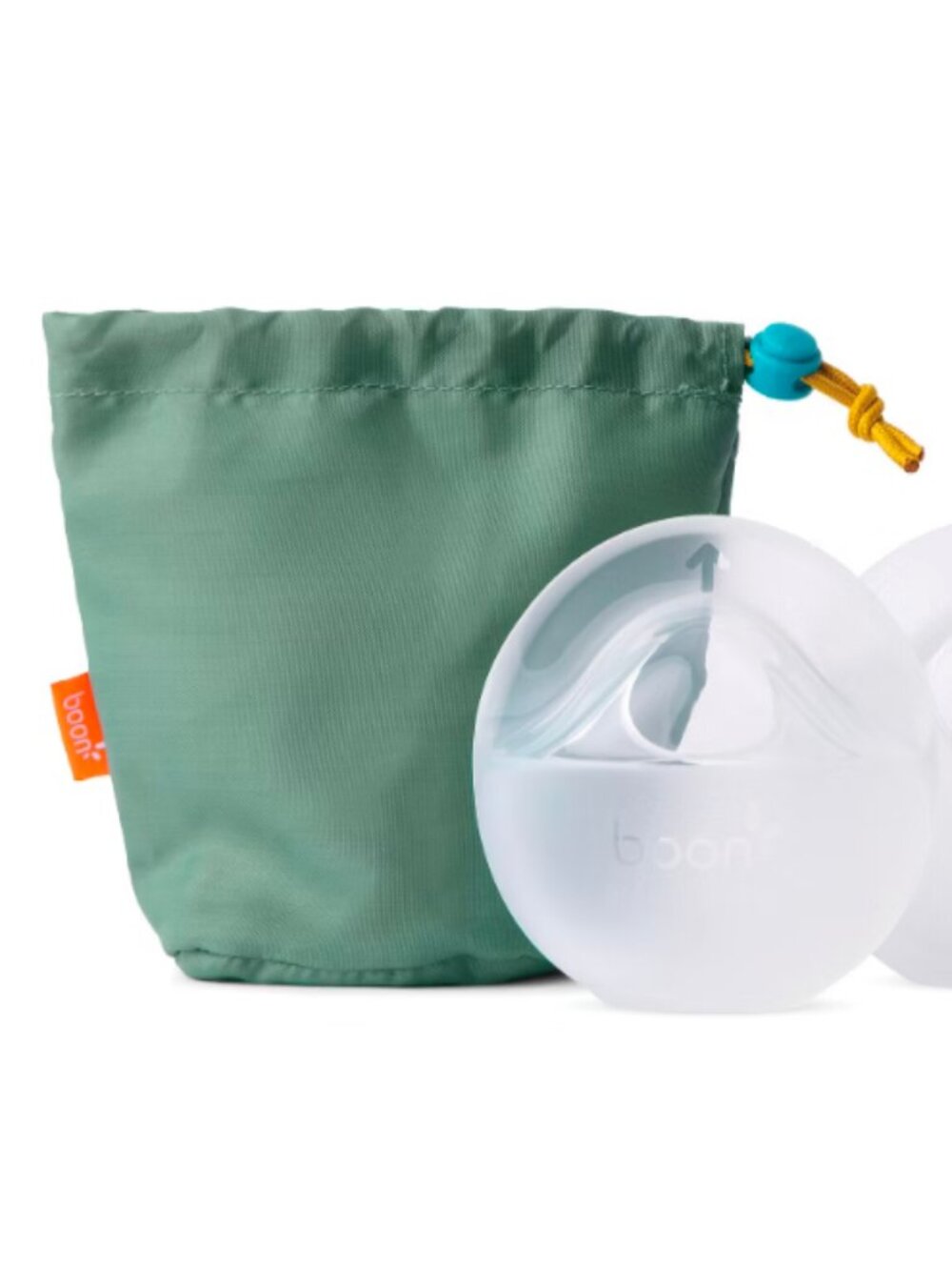 Boon Trove silicone collectors (set of two) with plugs and bag